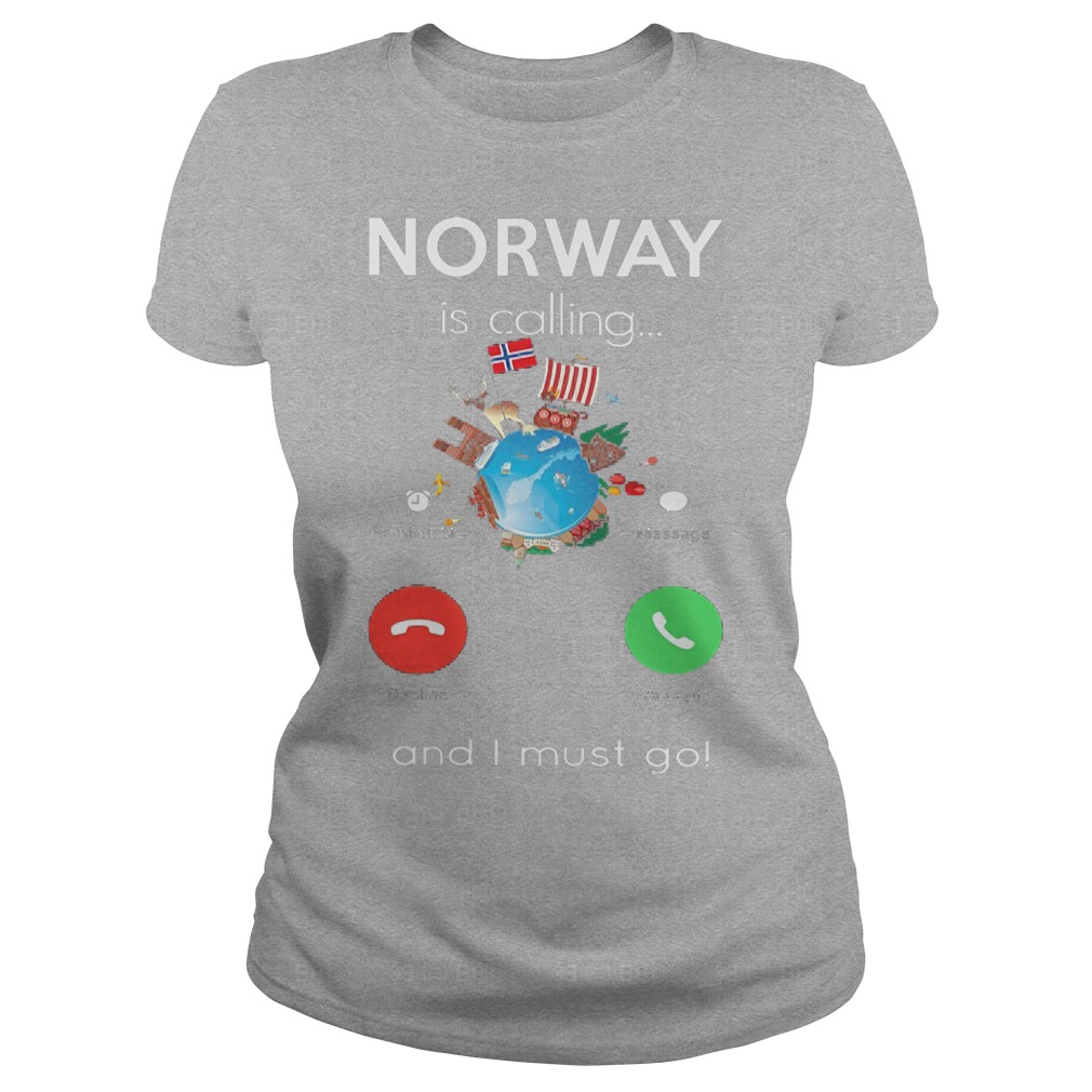 Norway Calling Must Go Ladies Tee