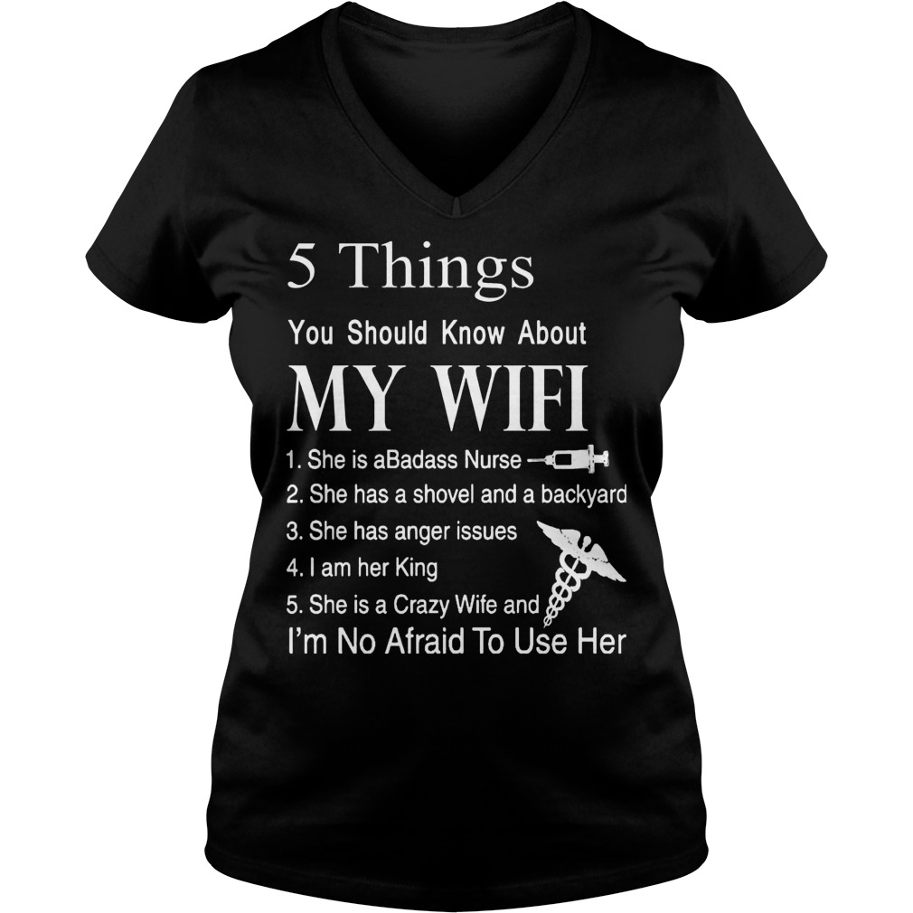 Nurser 5 Things Know Wife Ladies V Neck