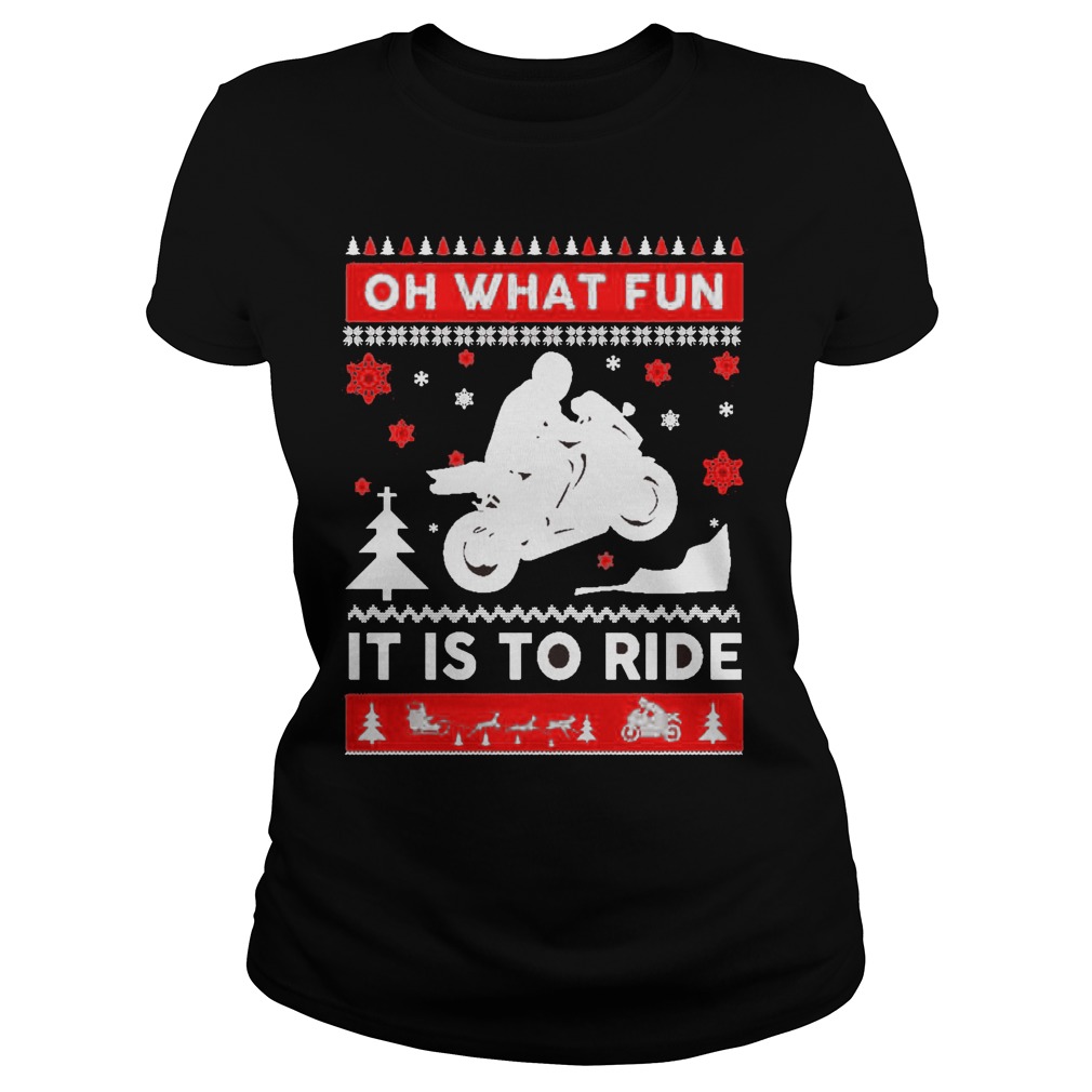 Oh Fun Ride Christmas Ladies