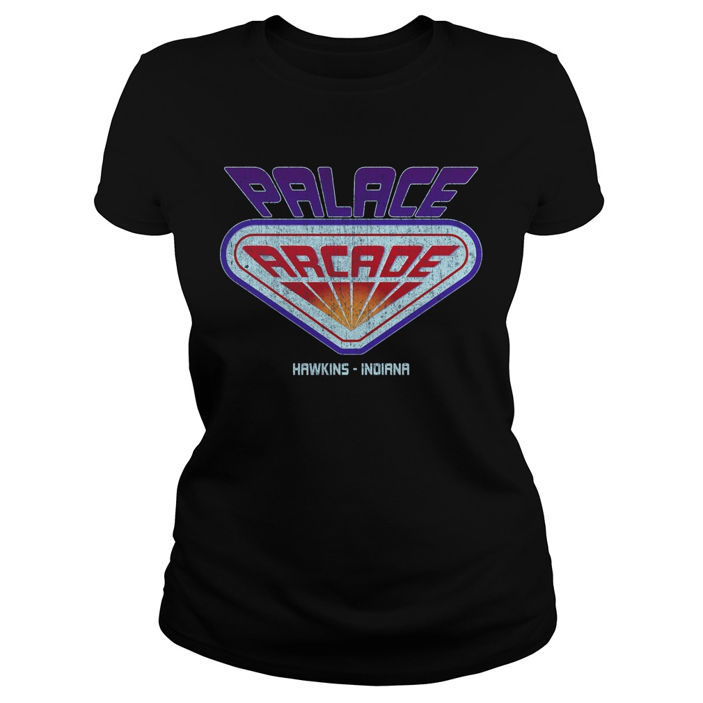 Palace Arcade Hawkins Indiana Ladies Tee