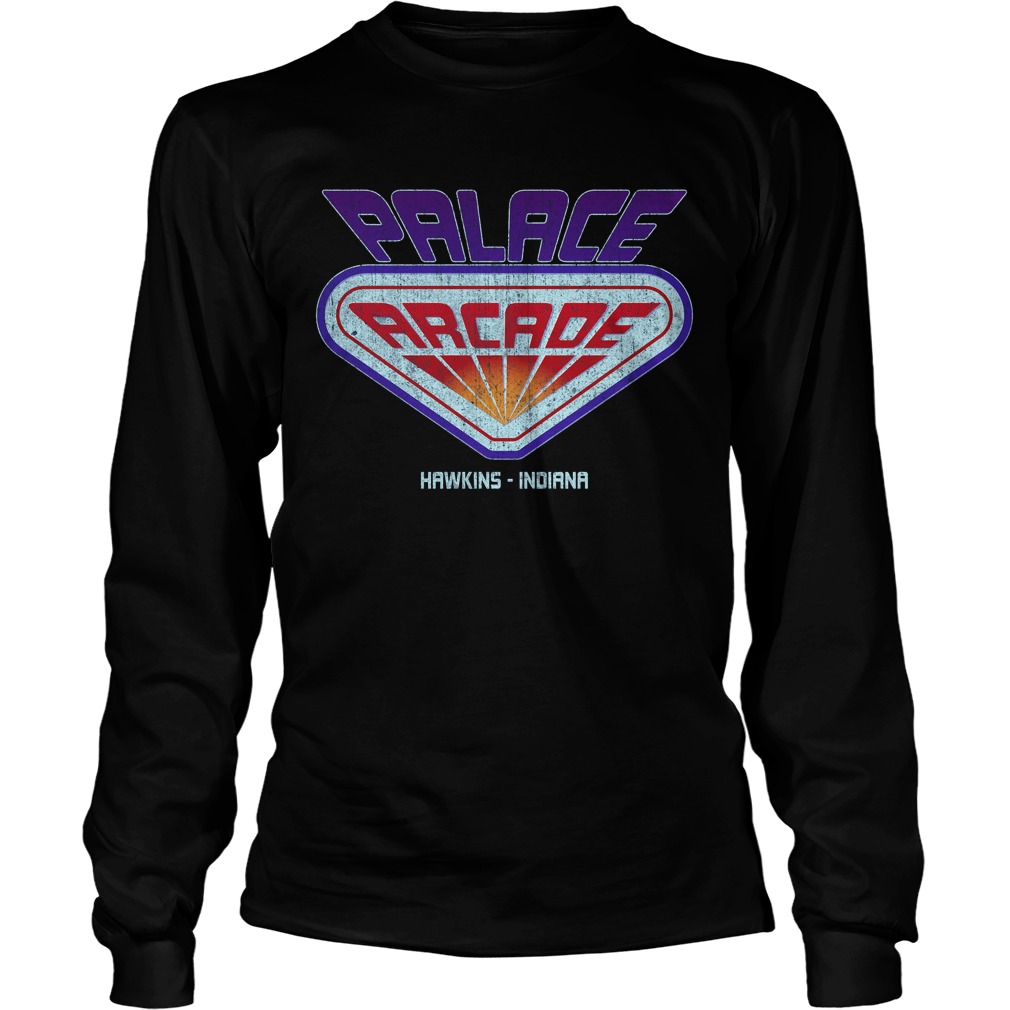 Palace Arcade Hawkins Indiana Longsleeve Tee