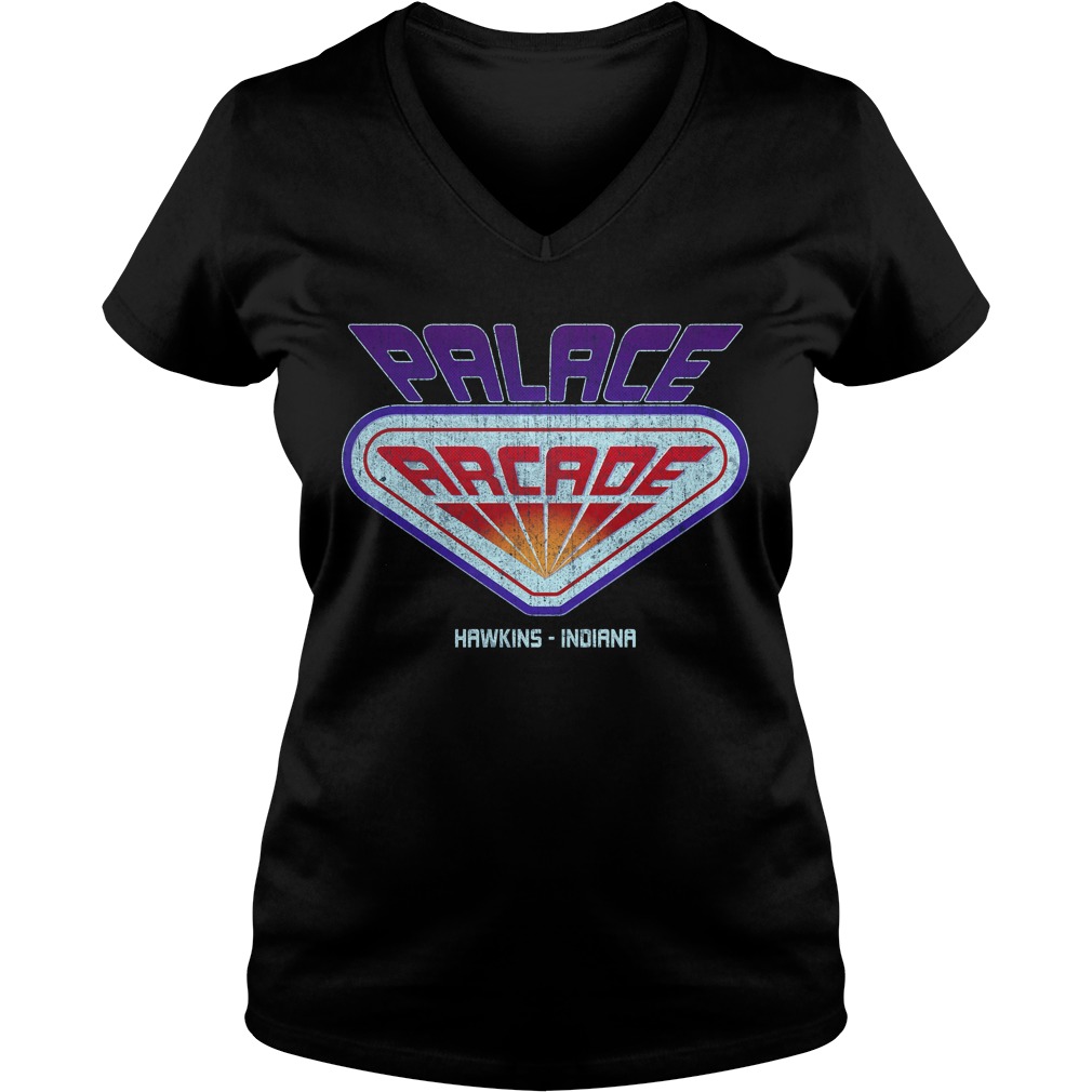 Palace Arcade Hawkins Indiana V Neck
