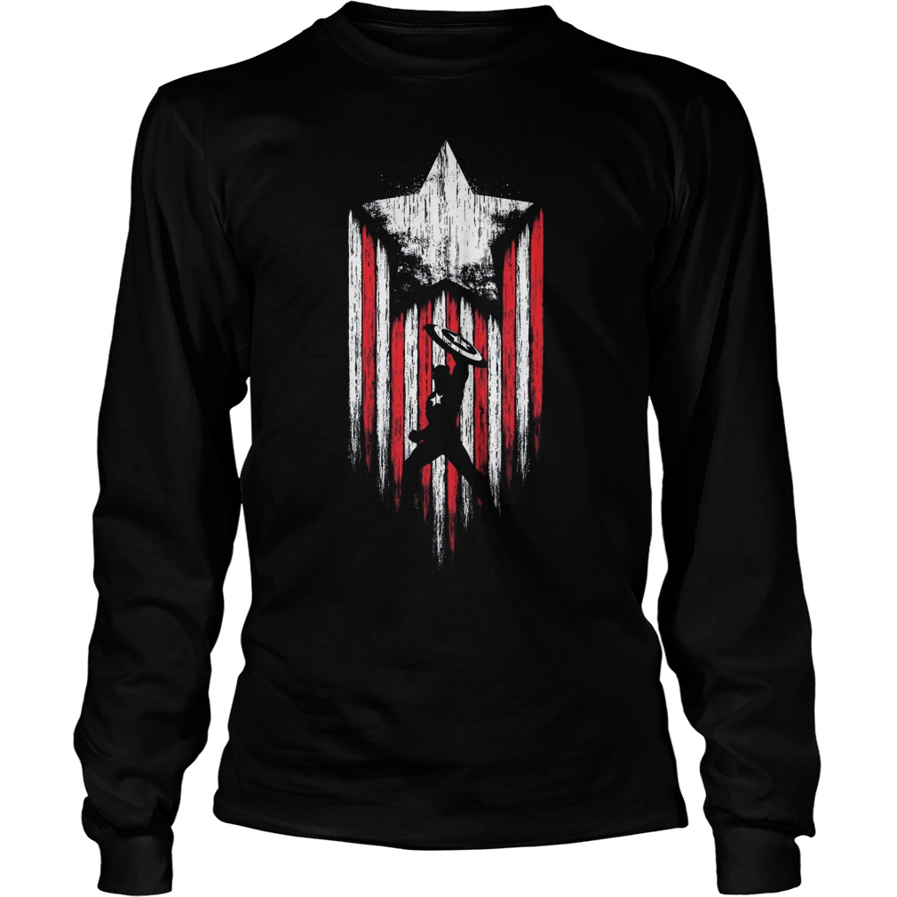 Patriot Captain America Longsleeve Tee