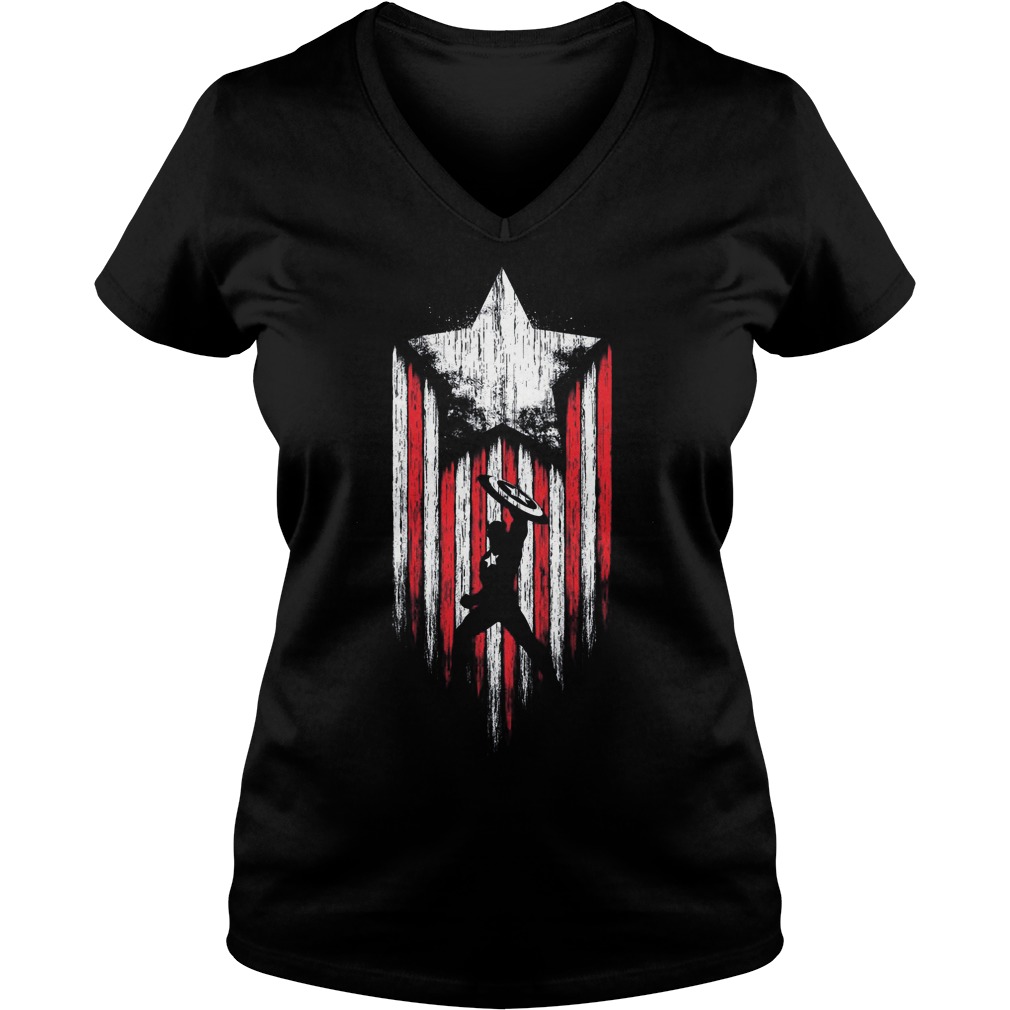 Patriot Captain America V Neck