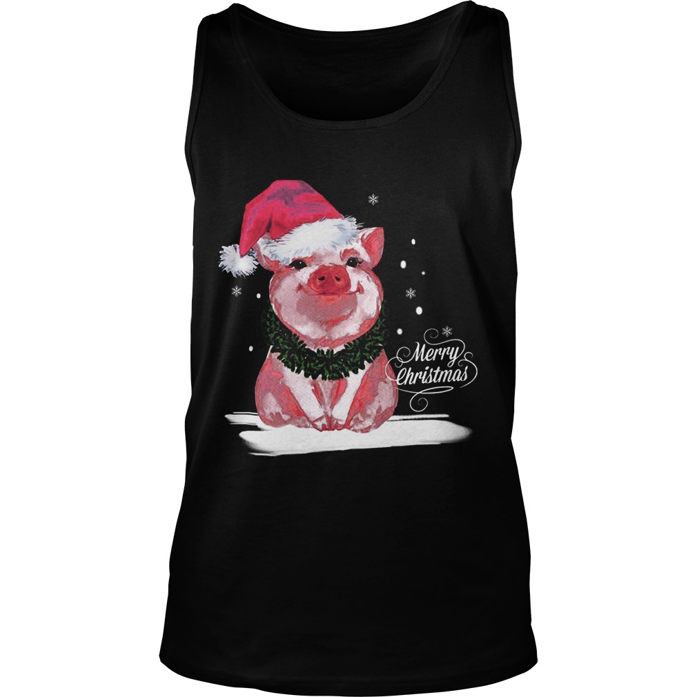 Pigs Ugly Merry Christmas Unise Xtank Top