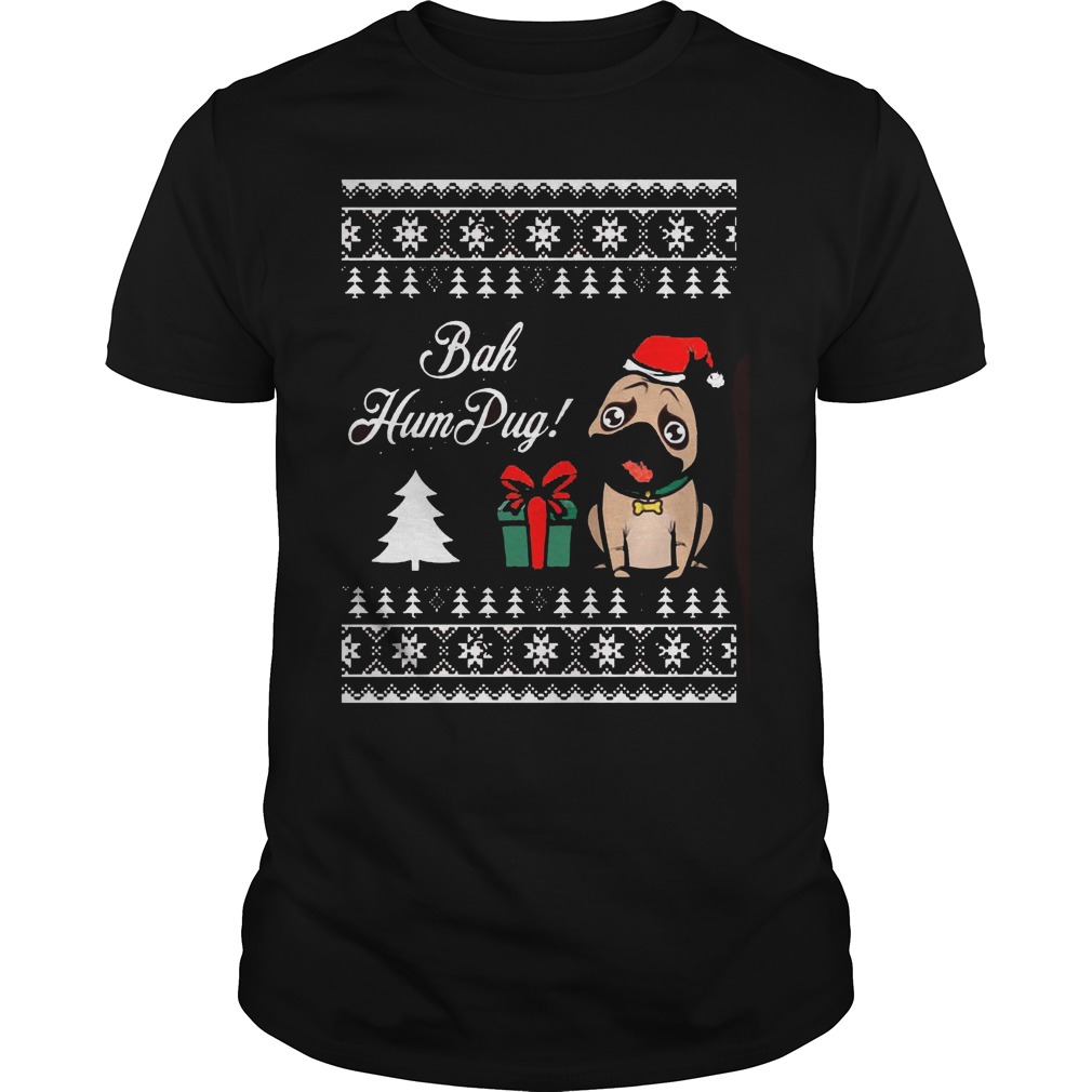 Pug Bah Humpug Guys Tee