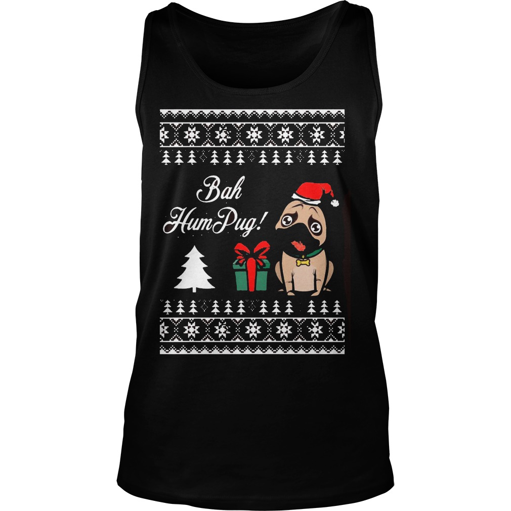 Pug Bah Humpug Tank Top