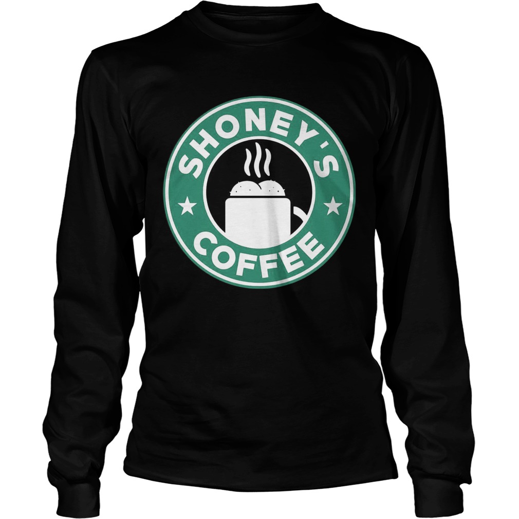 Rick And Morty Shoneys Coffee Unisex Longsleeve Tee