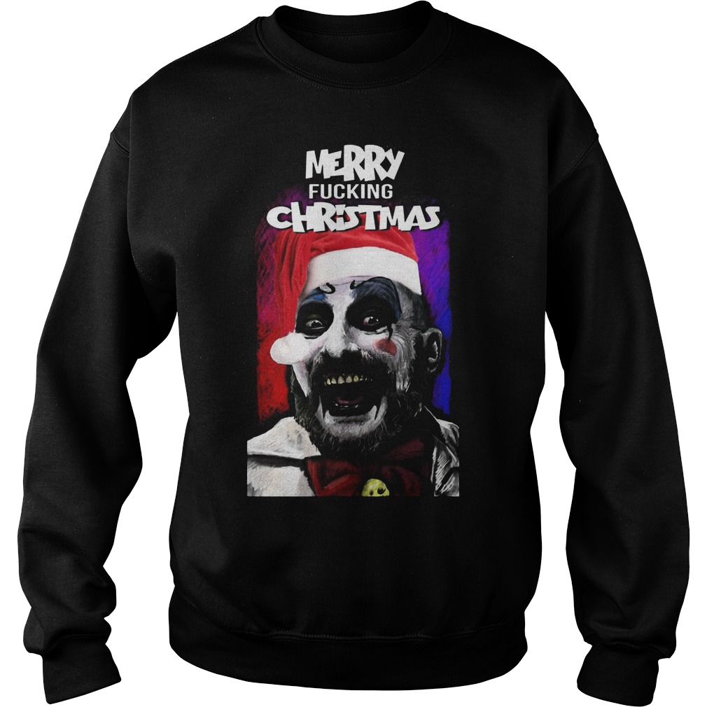 Rob Zombie Merry Fucking Christmas Gildan Sweat Shirt