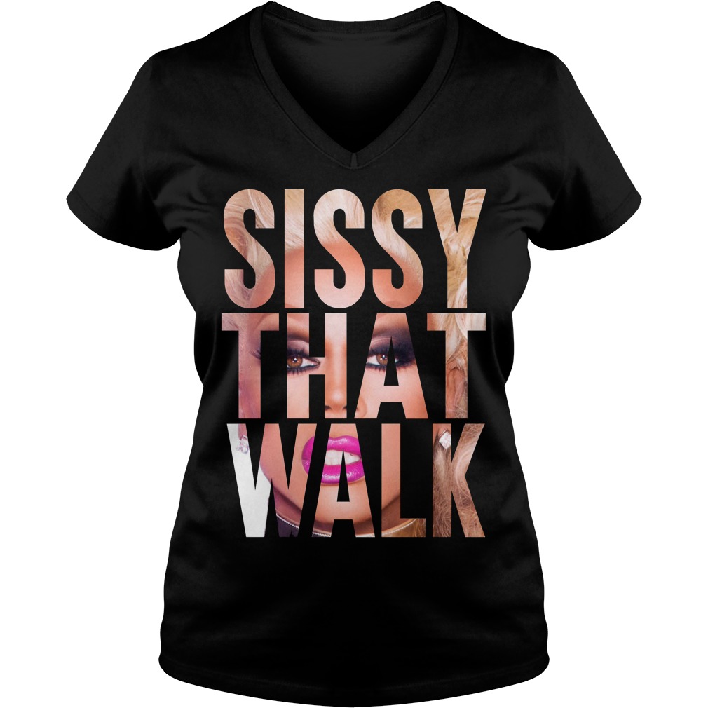 Rupaul Sissy Walk Ladies V Neck