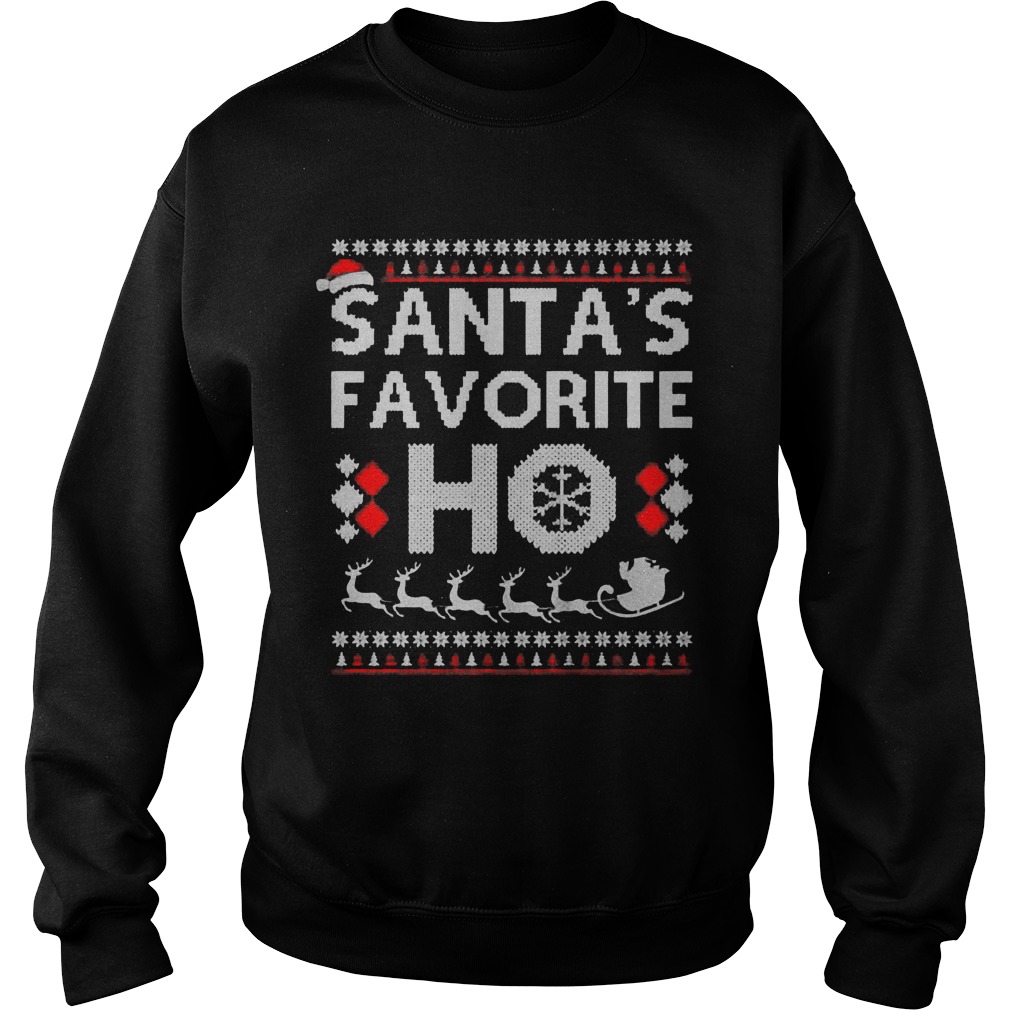 Santas Favorite Ho Christmas Sweater