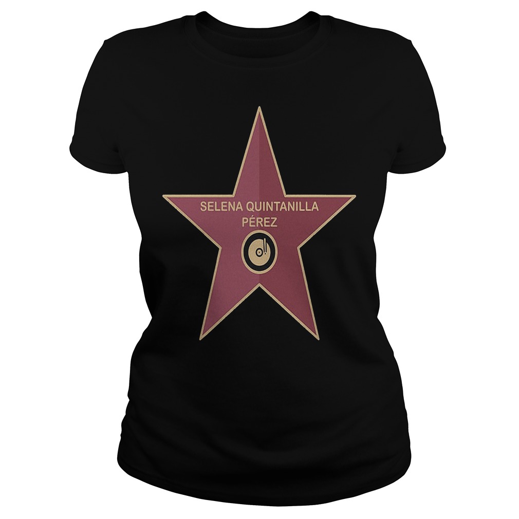 Selena Walk Of Fame Ladies Tee