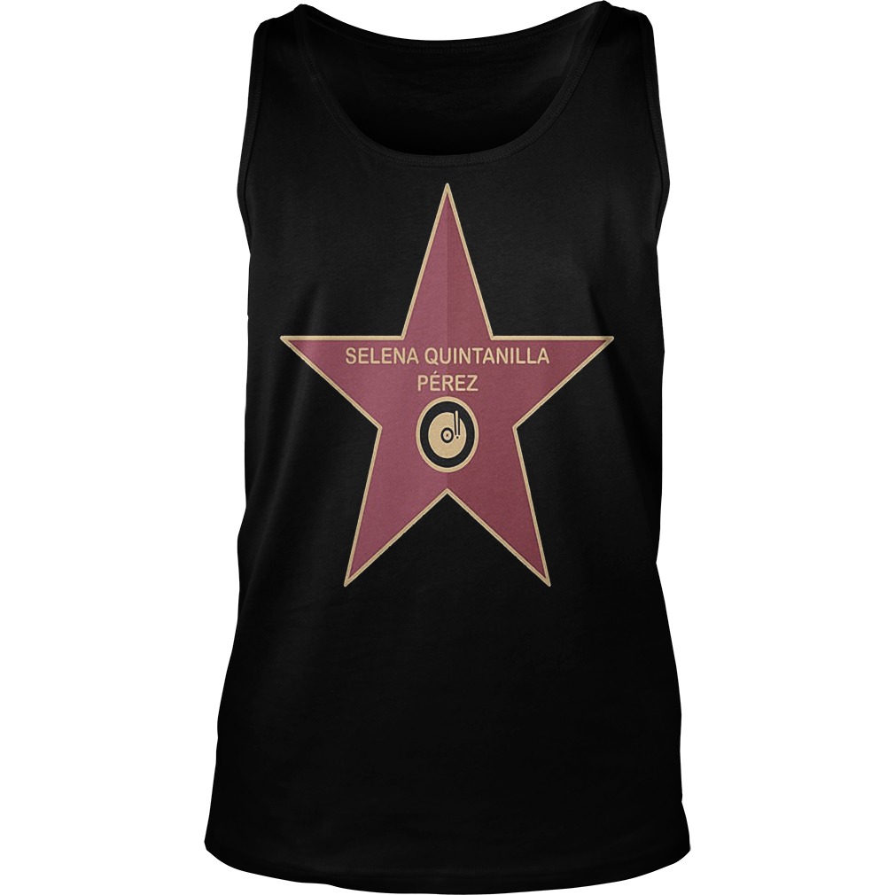 Selena Walk Of Fame Unisex Tank Top