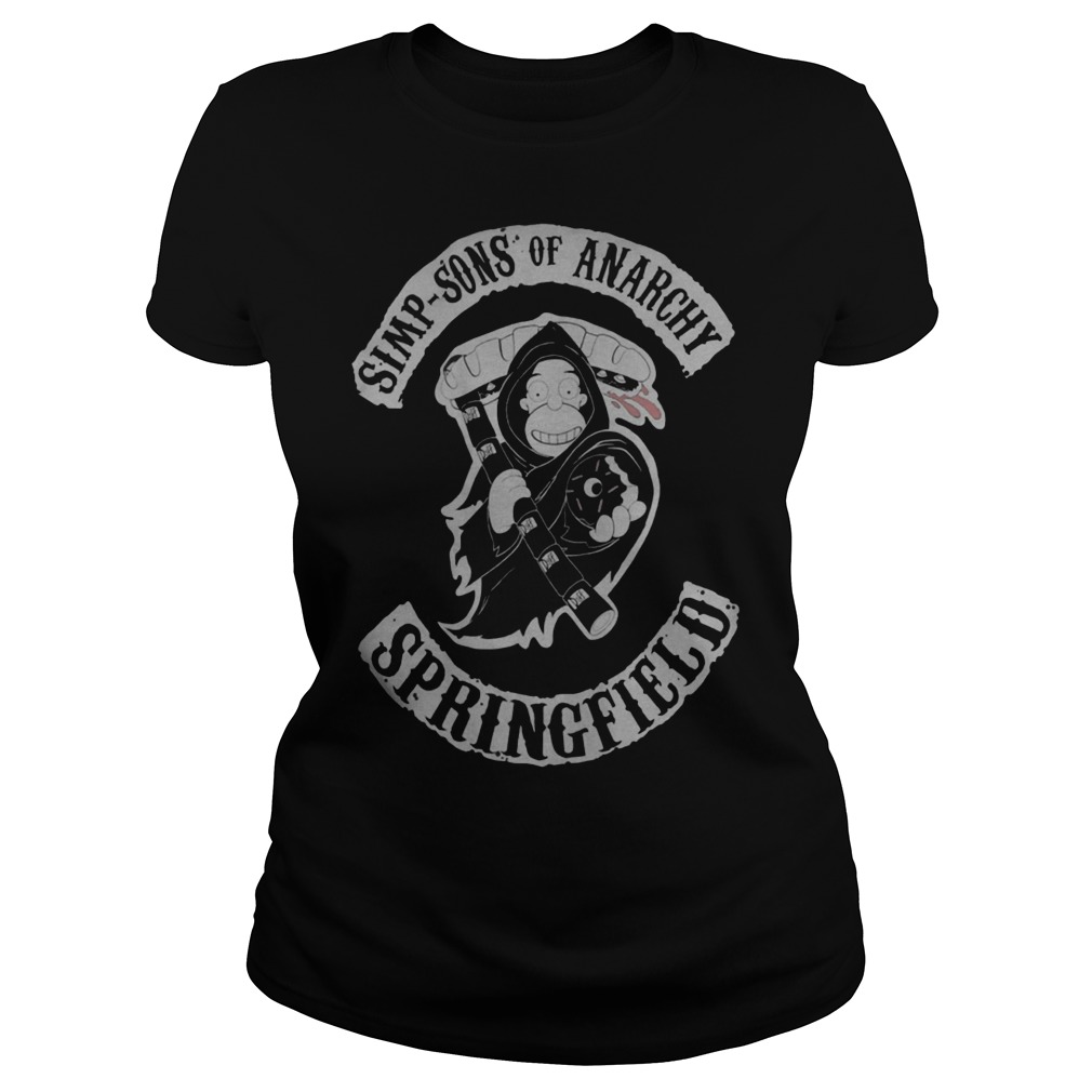 Simp Sons Anarchy Springfield Ladies Tee