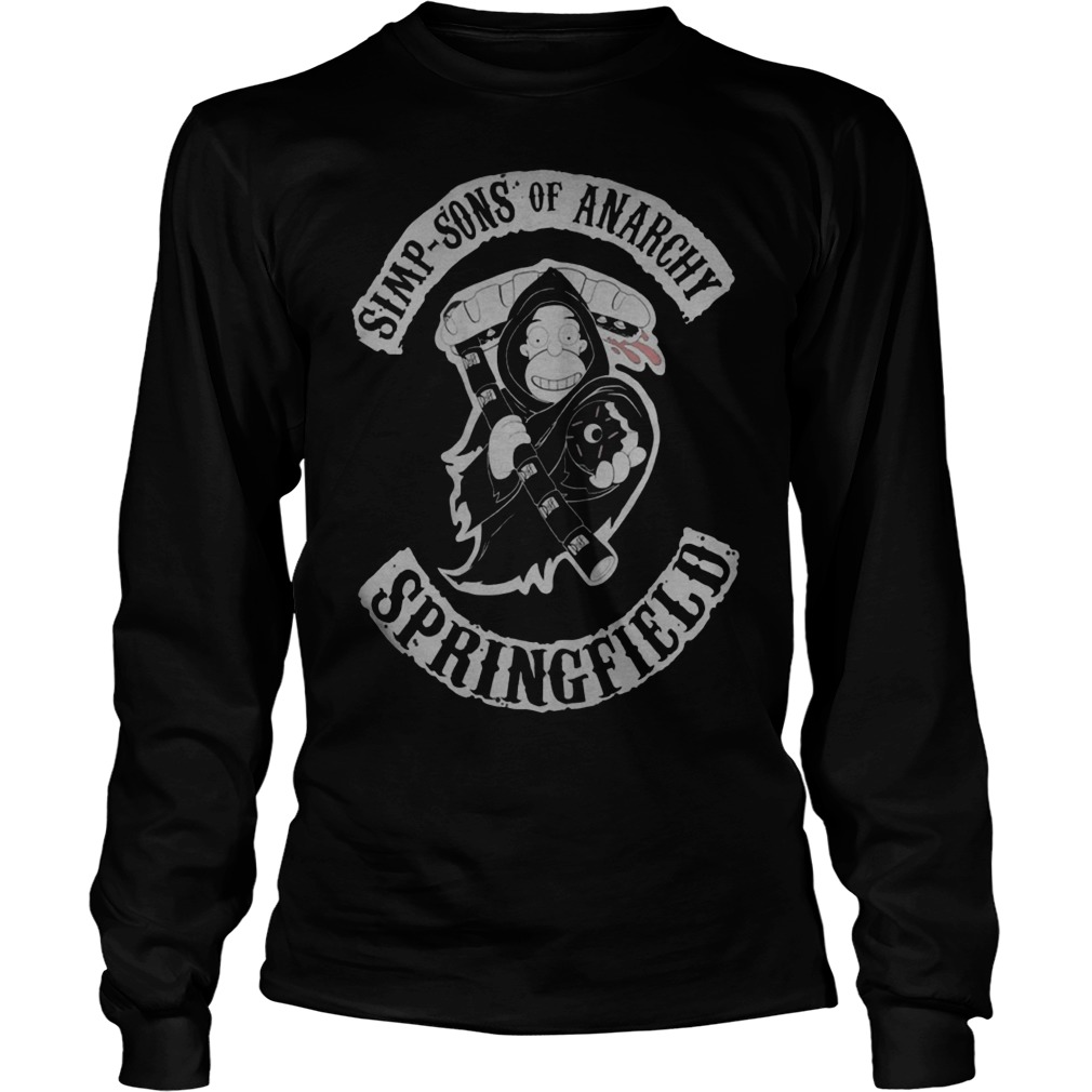 Simp Sons Anarchy Springfield Longsleeve Tee
