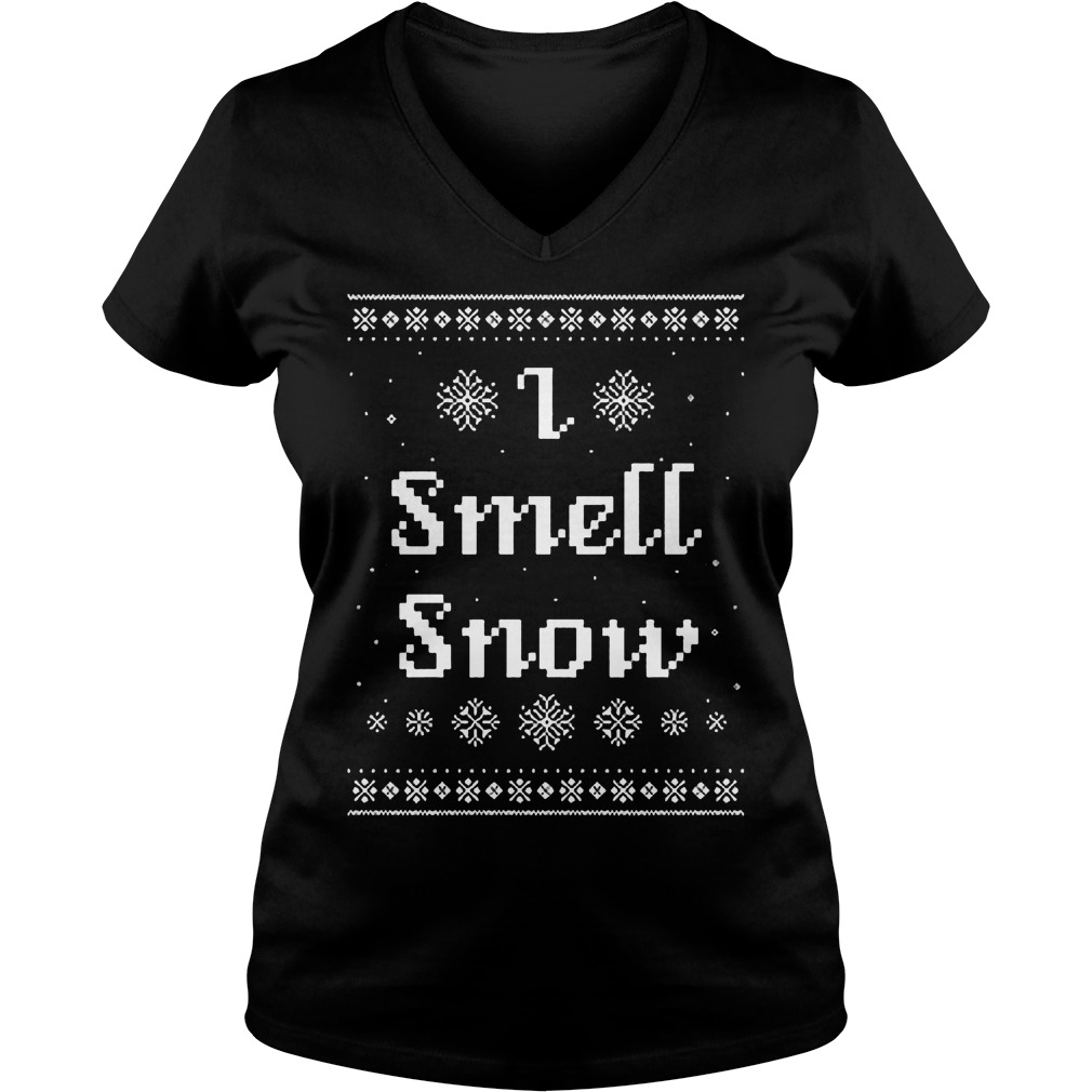 Smell Snow Sweat V Neck