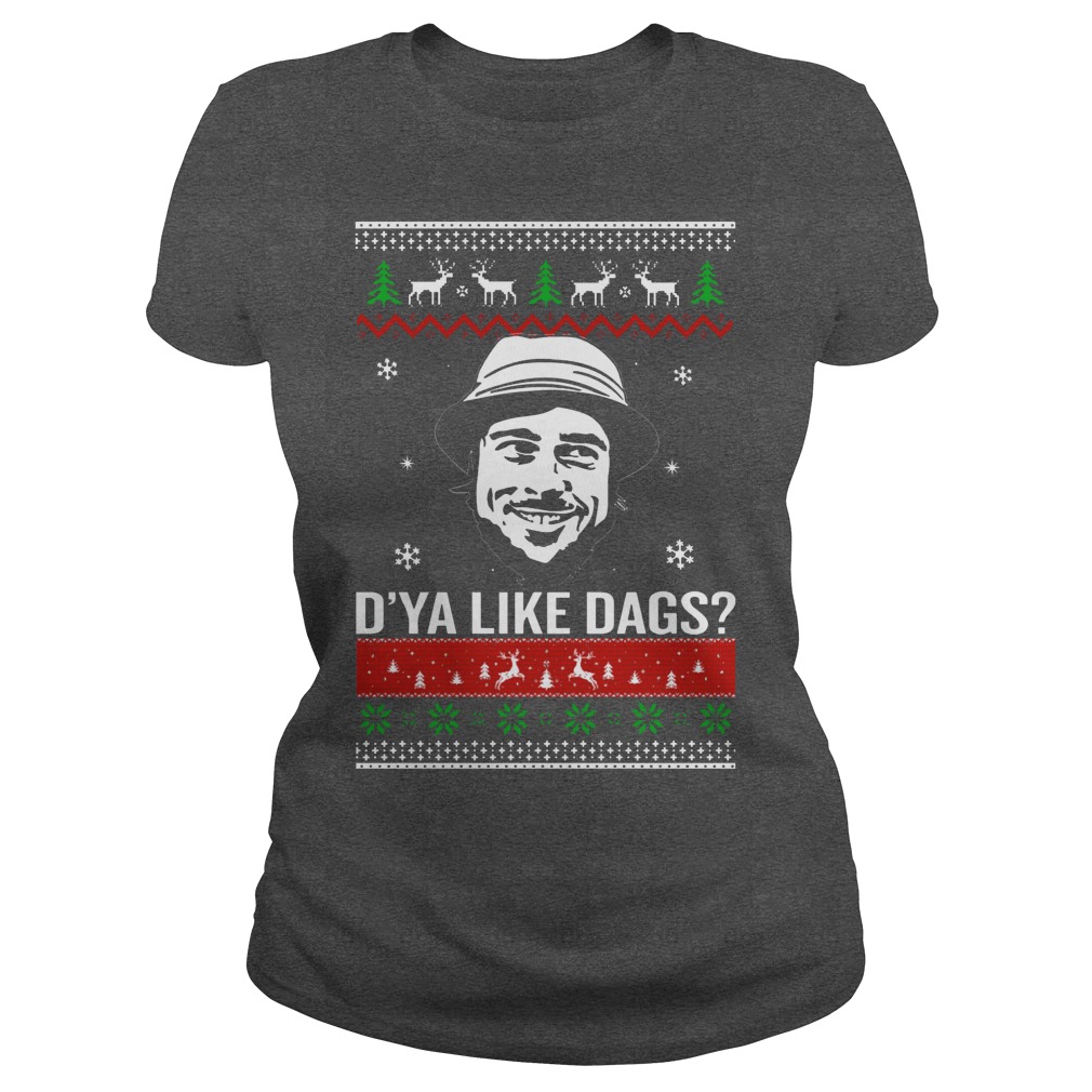 Snatch Dya Like Dags Christmas Ladies Tee