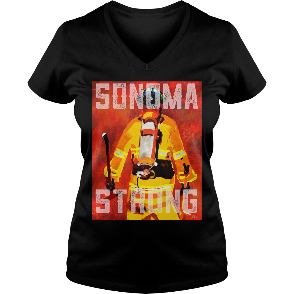 Sonoma Strong Ladies V Neck