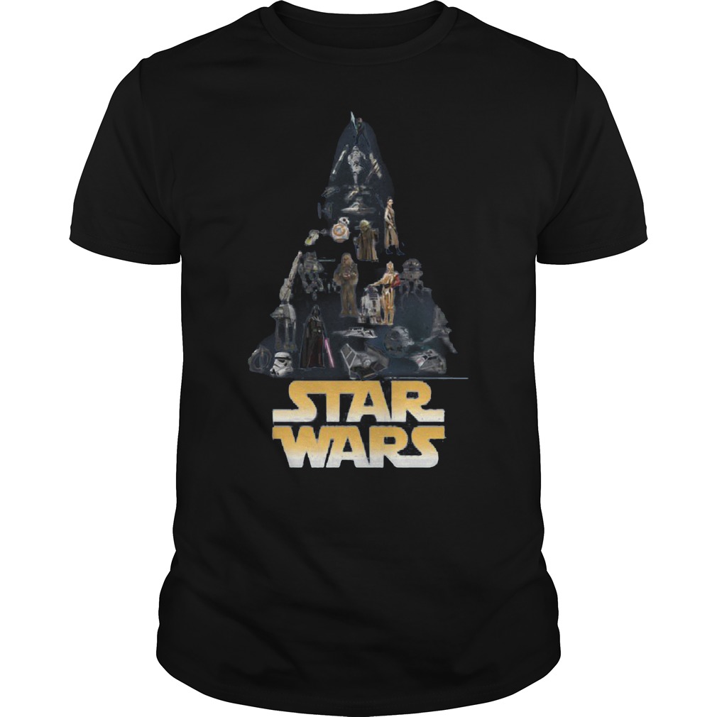 Star Wars Christmas Last Jedi Christmas Luke Star War Heavy Blend Guys Tee