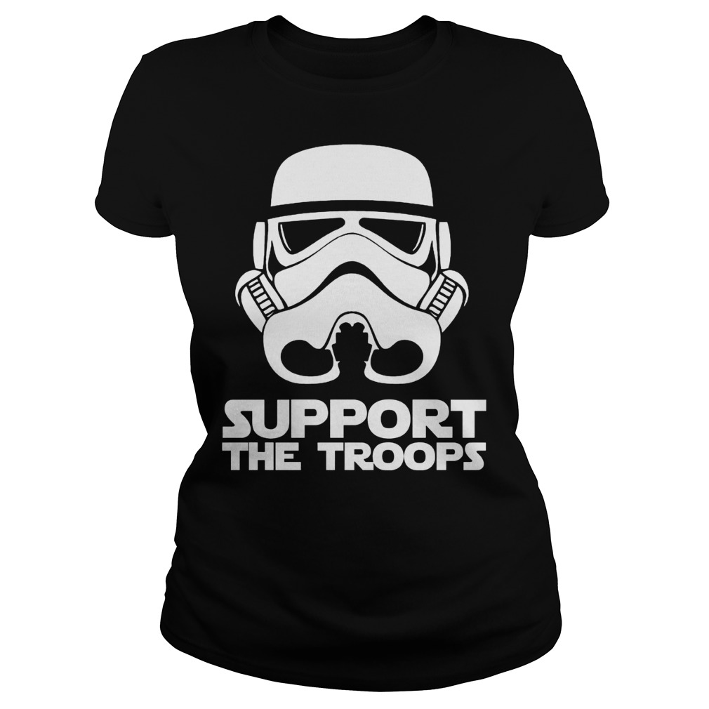 Star Wars Support Troops Stormtroopers Ladies Tee