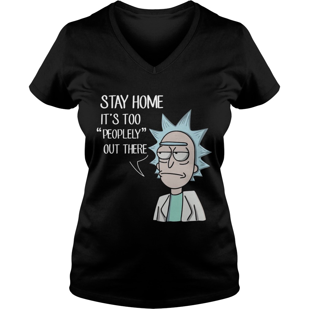 Stay Home Peopley Vneck