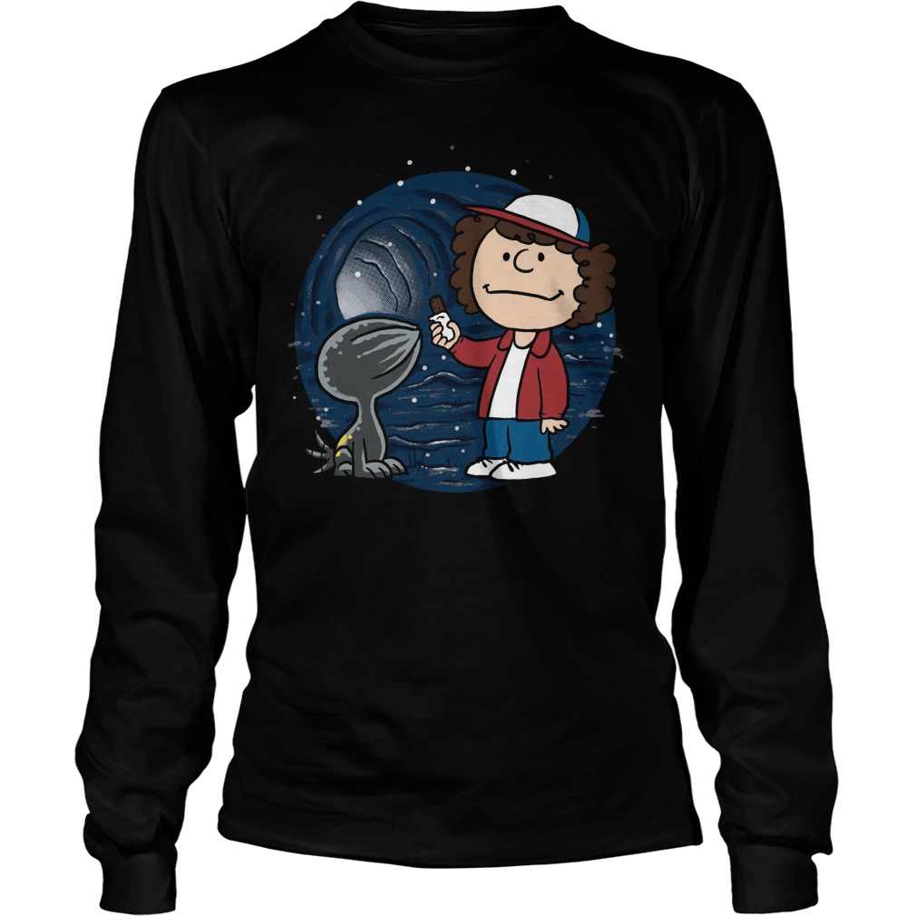 Strange Pet Dustin Demogorgan Longsleeve