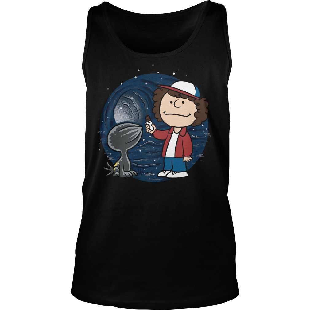 Strange Pet Dustin Demogorgan Tanktop