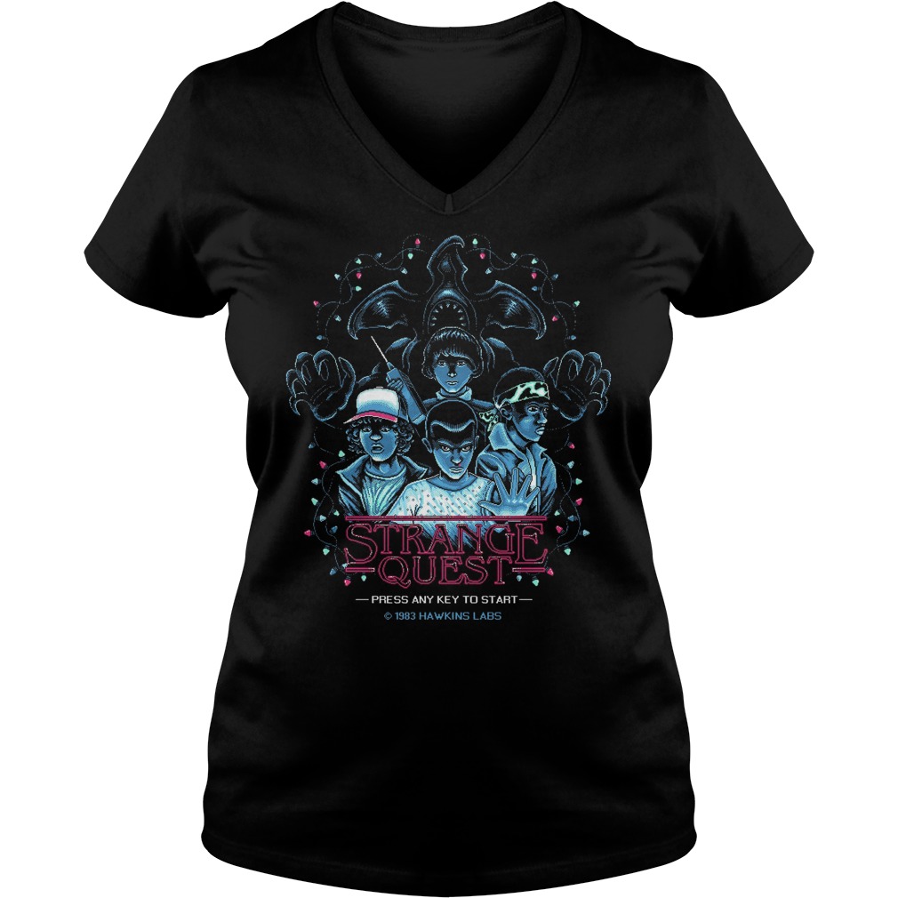 Strange Quest 1983 Vneck