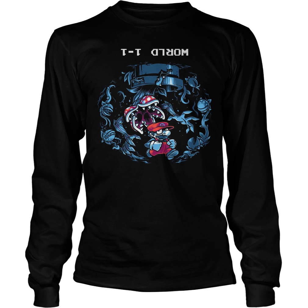Stranger Plumbing Super Mario Bros Unisex Longsleeve Tee