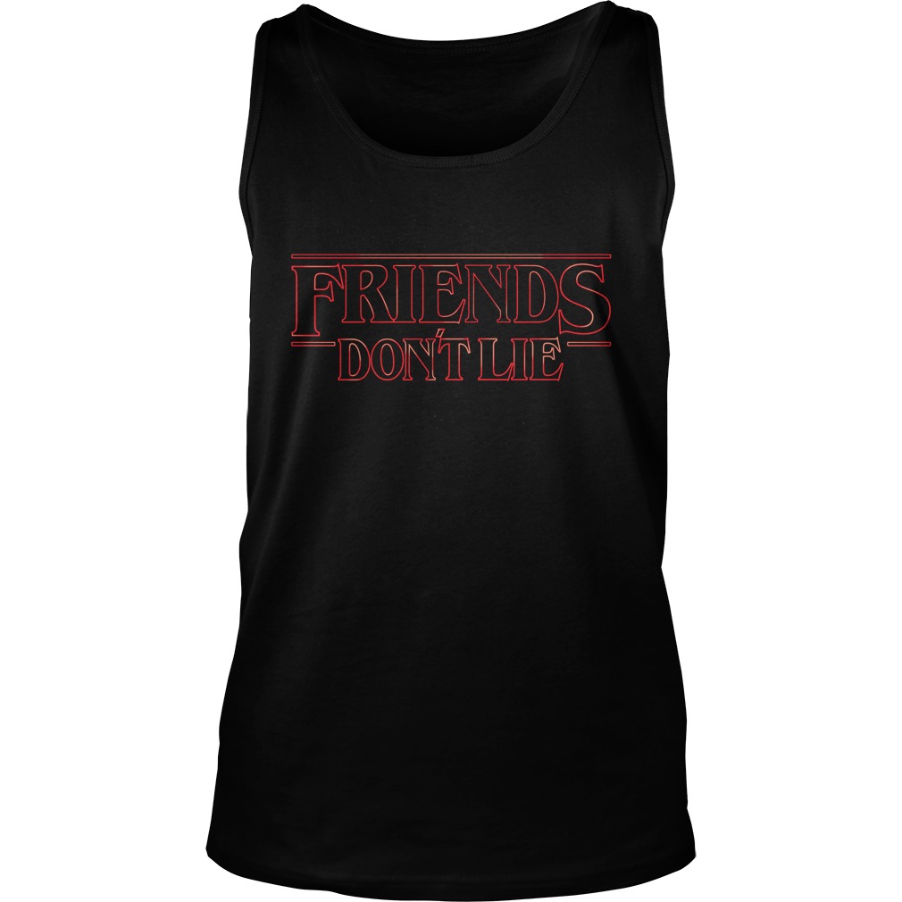 Stranger Things Friend Dont Lie Tank Top