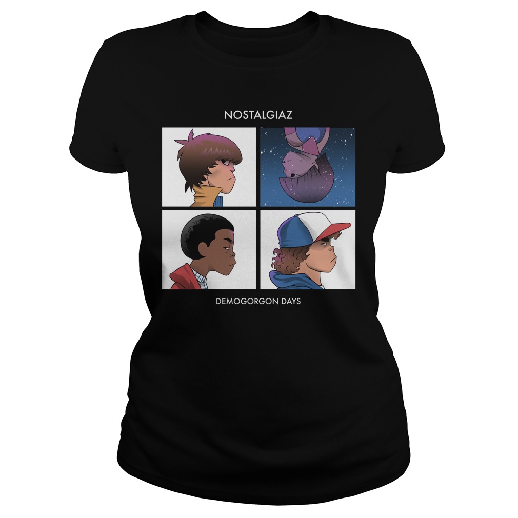 Stranger Things Nostalgiaz Demogorgon Day Ladies Tee