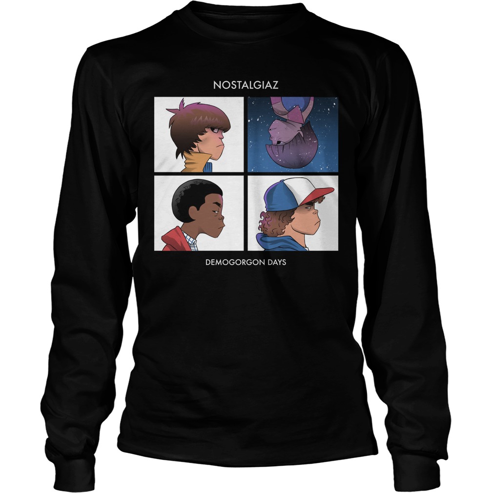 Stranger Things Nostalgiaz Demogorgon Day Unsiex Longsleeve Tee