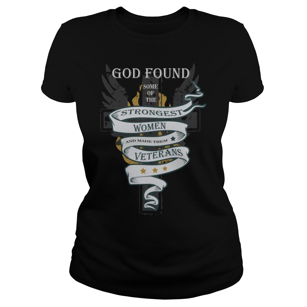 Strongest Women Veterans Ladies Tee