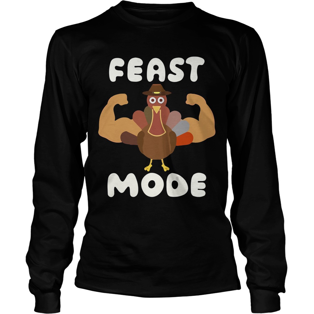 Thanksgiving Holiday Feast Mode Turkey Longsleeve