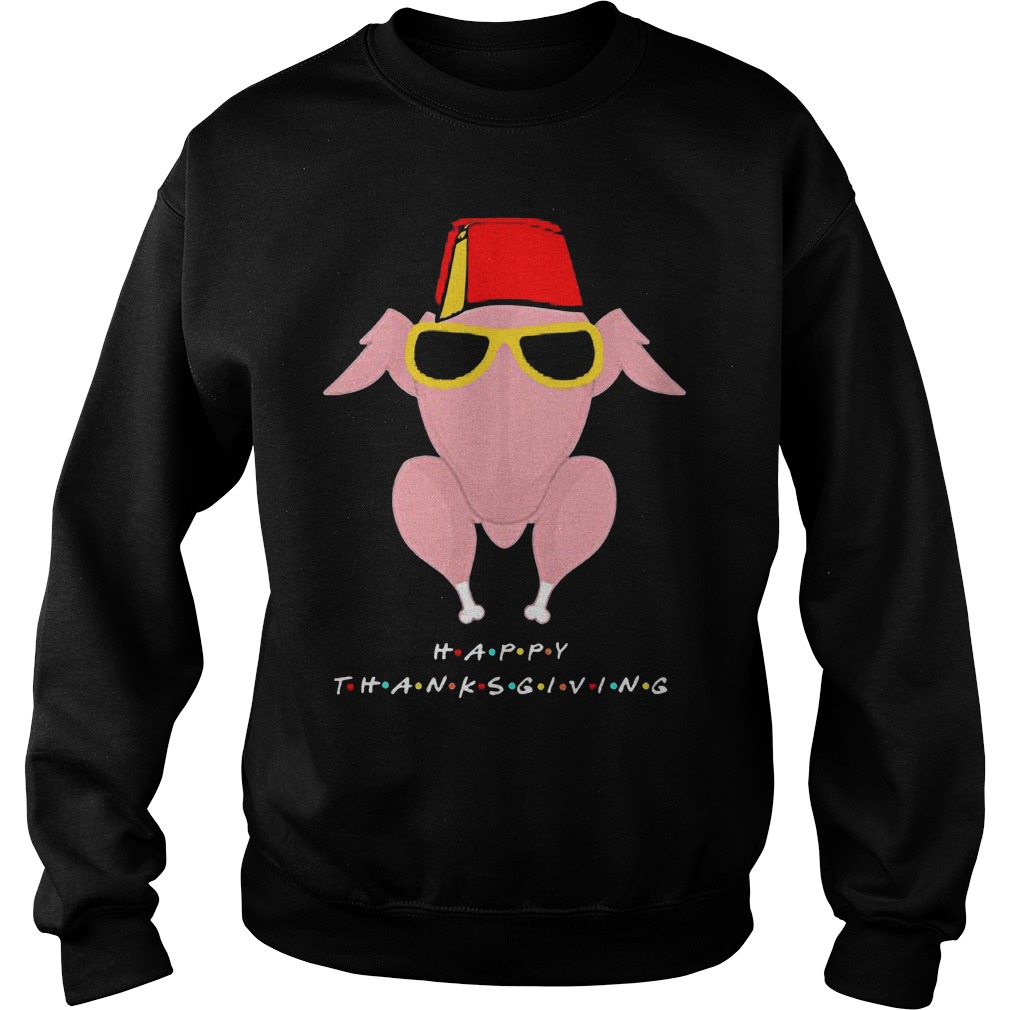 Thanksgiving Turkey Thug Life Sweat Shirt