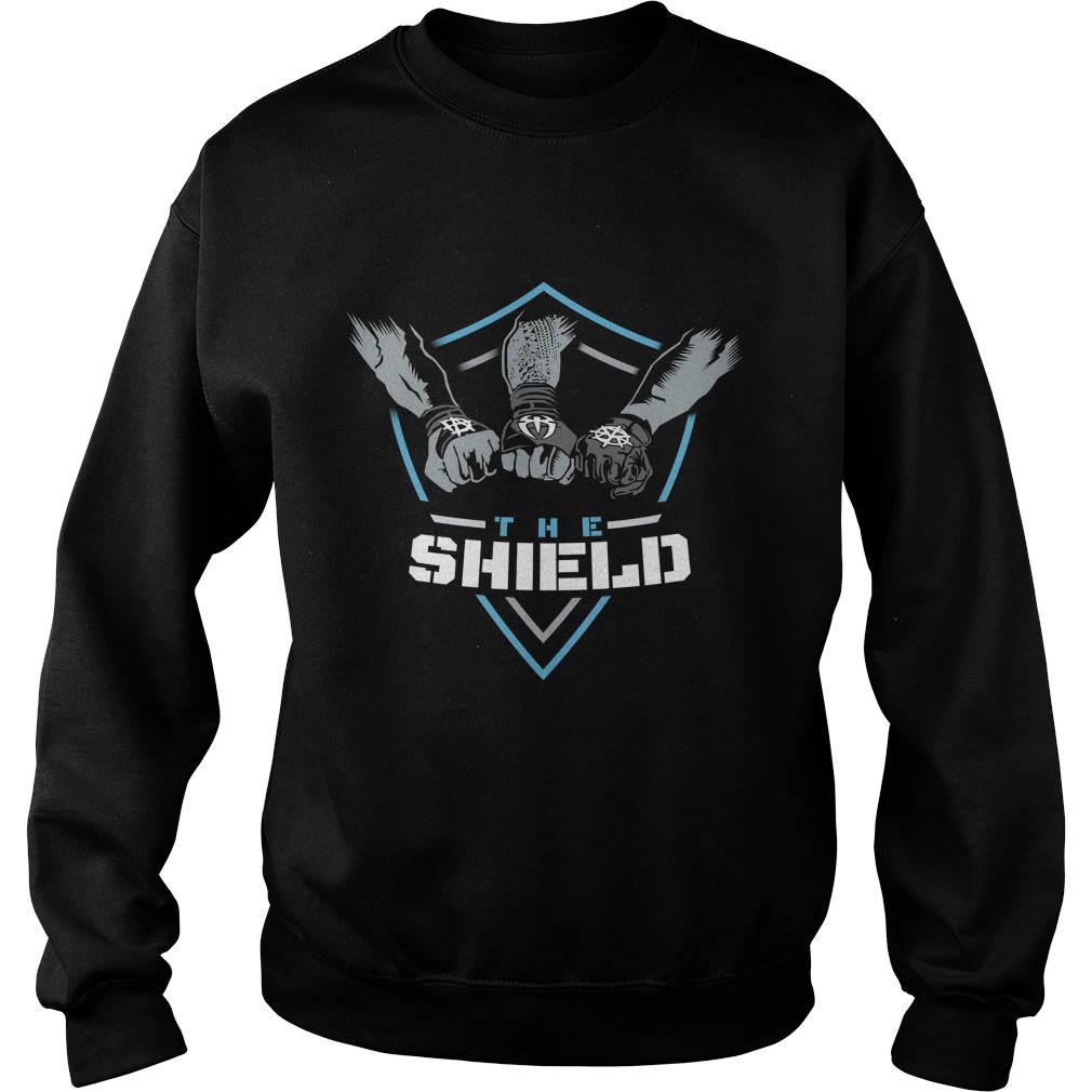 The Shield Blue Logo Sweat Shirt