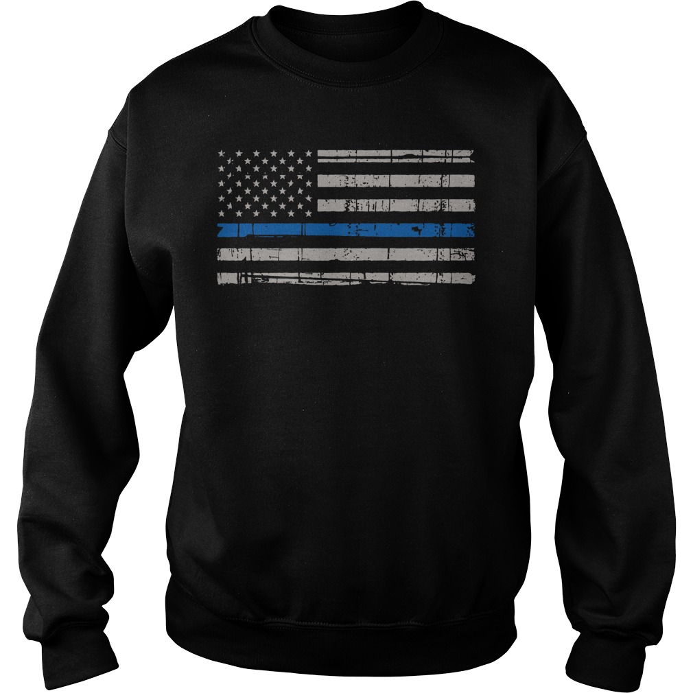 Thin Blue Line Pro Police Sweatshirt