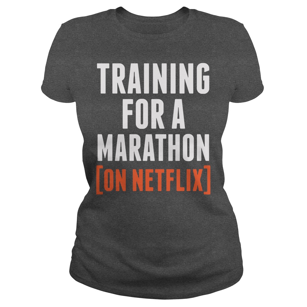 Training Marathon Netflix Ladies Tee