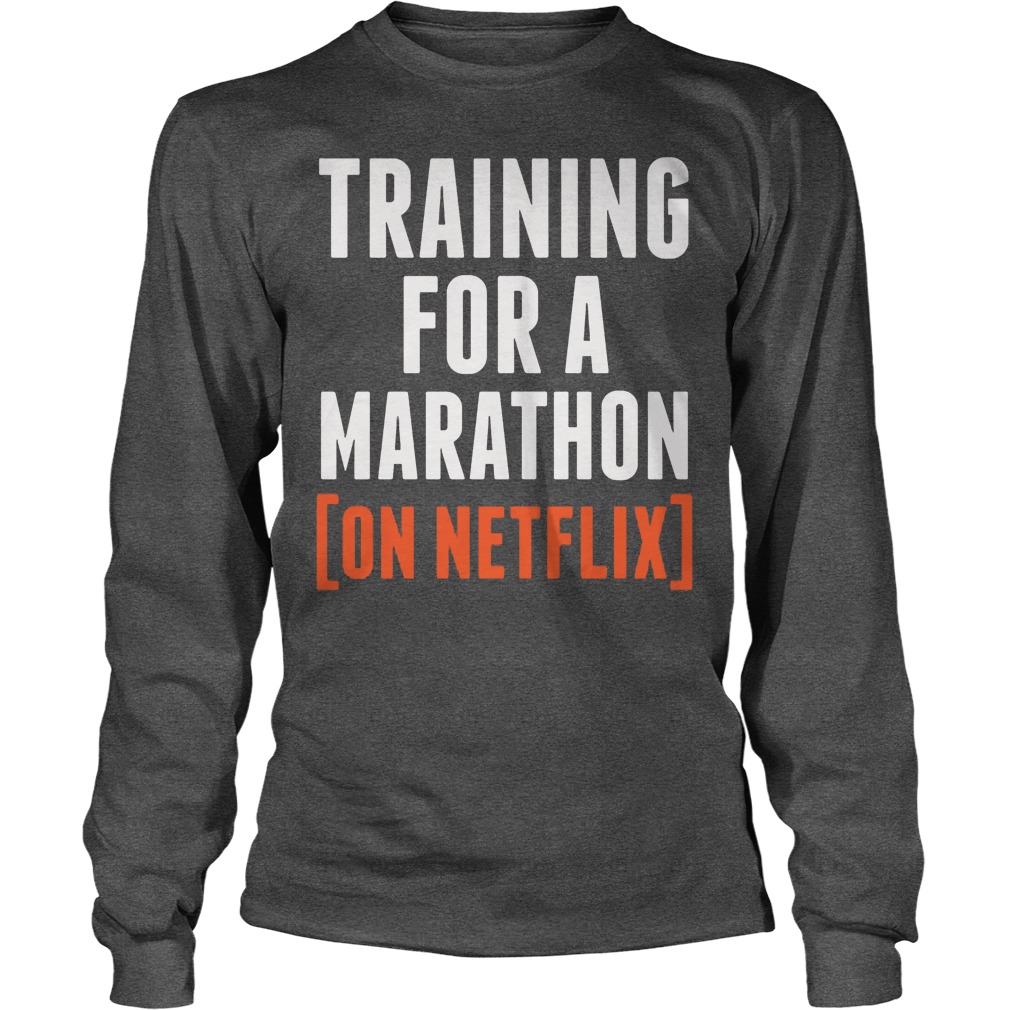 Training Marathon Netflix Longsleeve