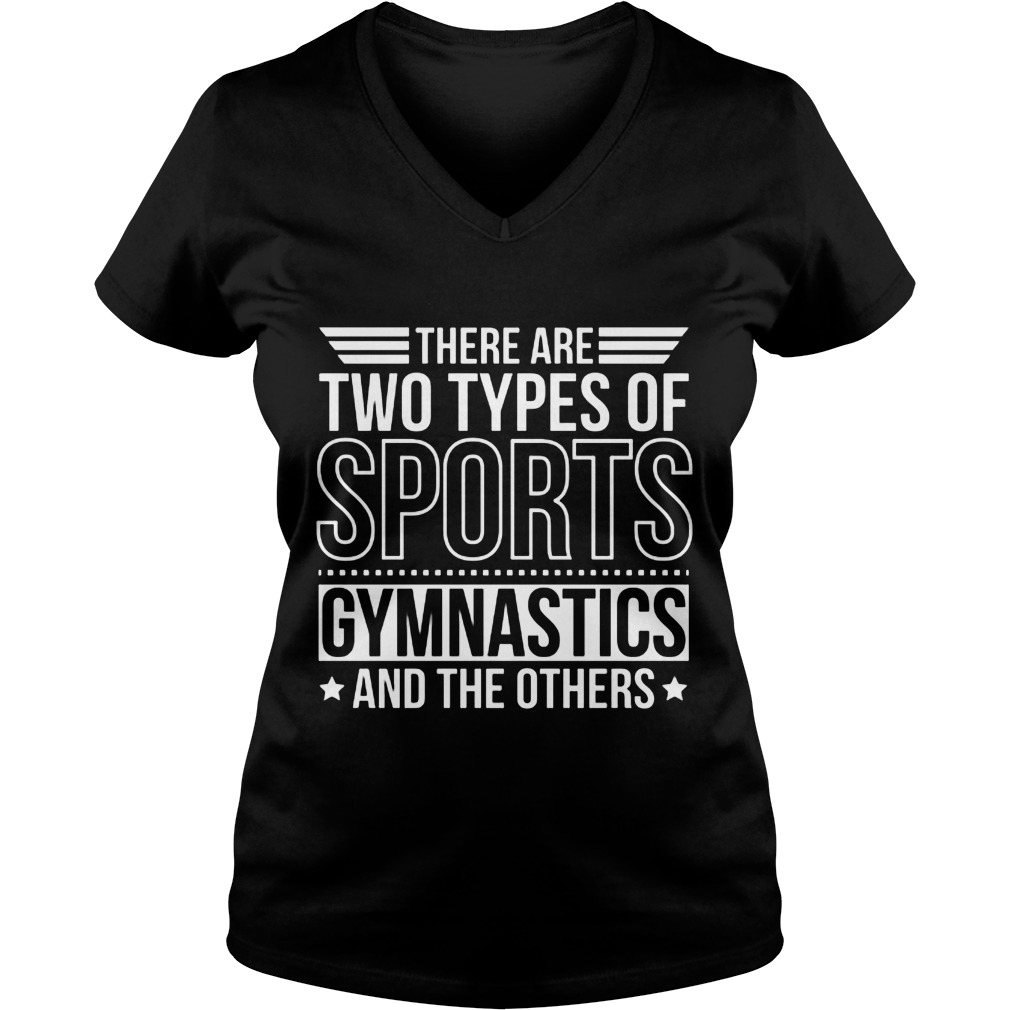 Two Types Sports Gymnastics Others Vneck