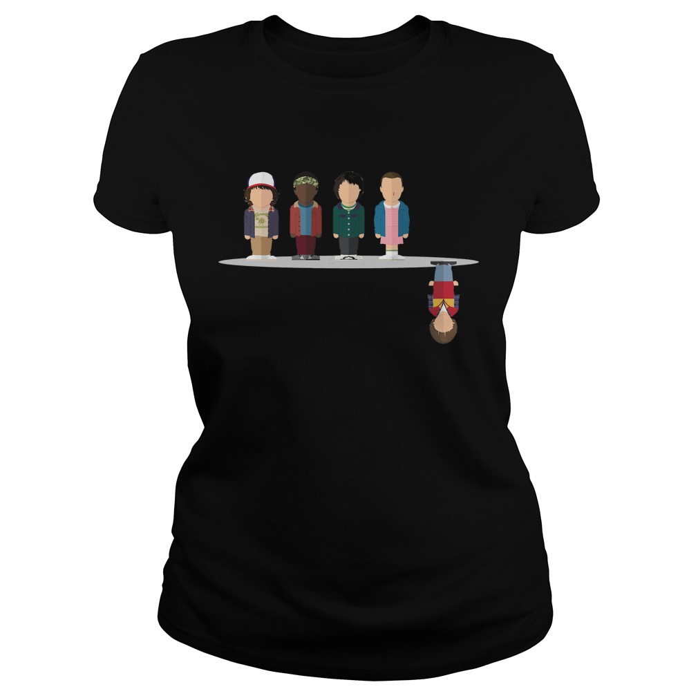 Upside Stranger Things Character Ladies