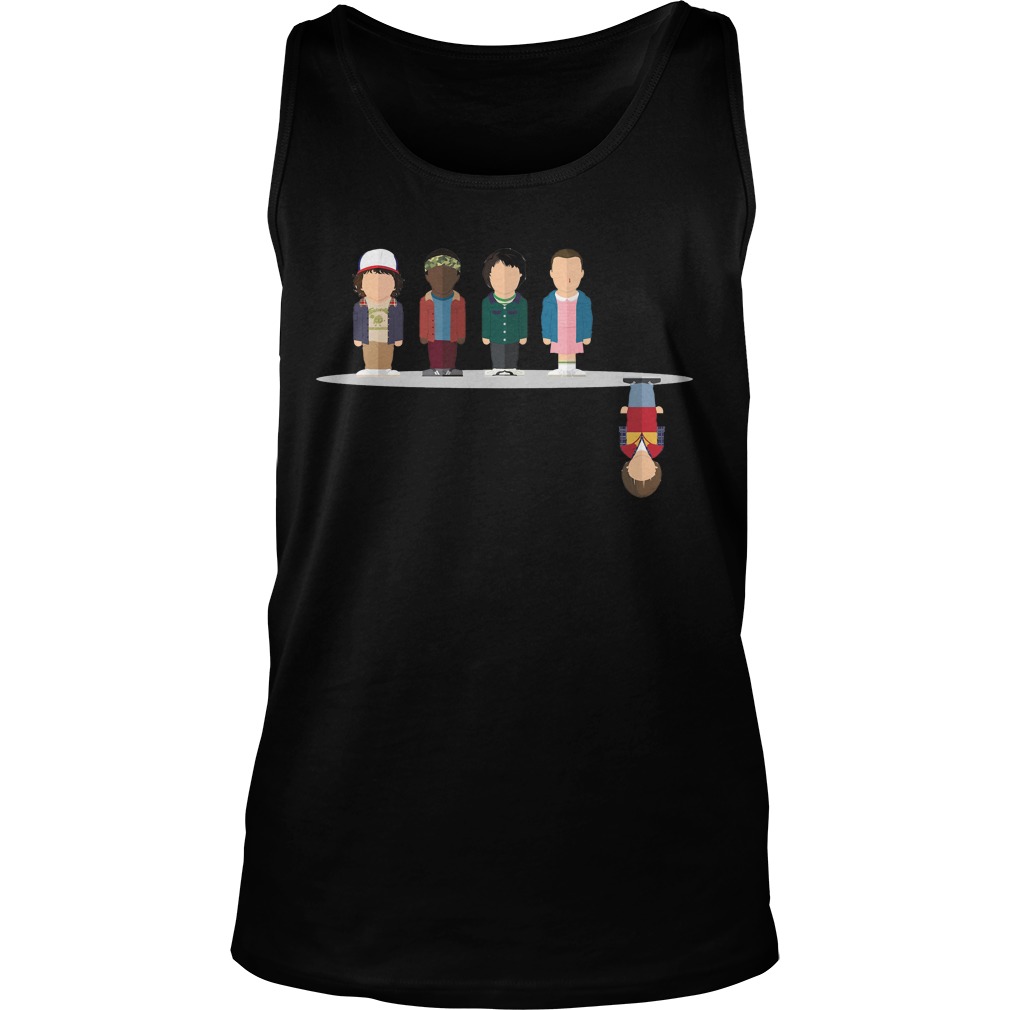 Upside Stranger Things Character Tanktop