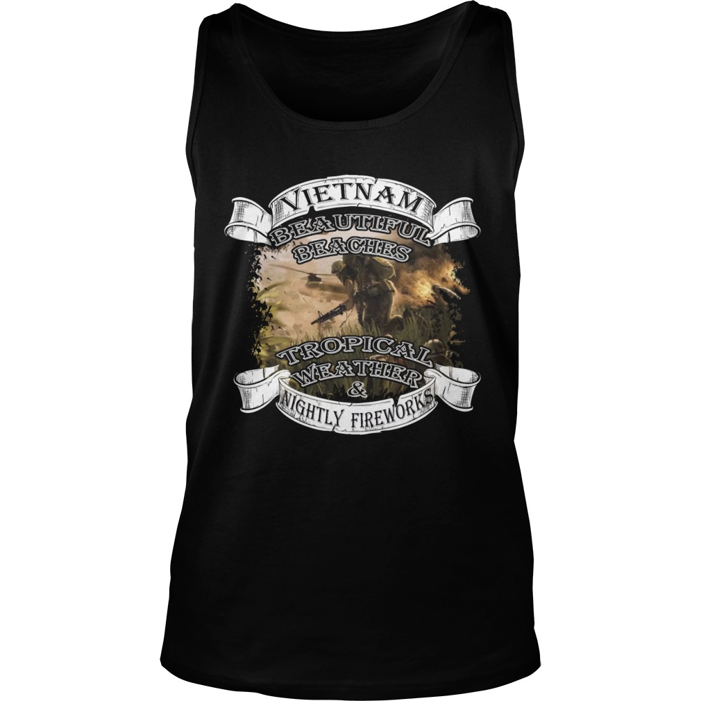 Vietnam Beautiful Beaches Unisex Tank Top