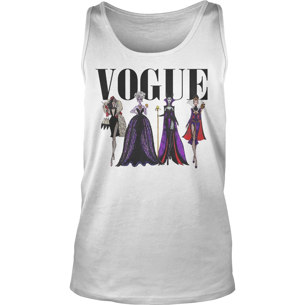 Vogue Disney Villains Evil Divas Paco Chicano Tanktop