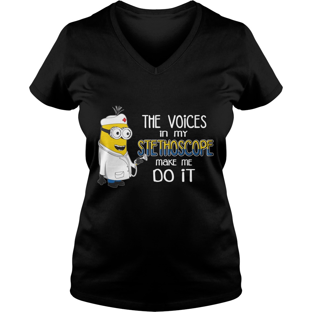 Voices Stethoscope Make Vneck
