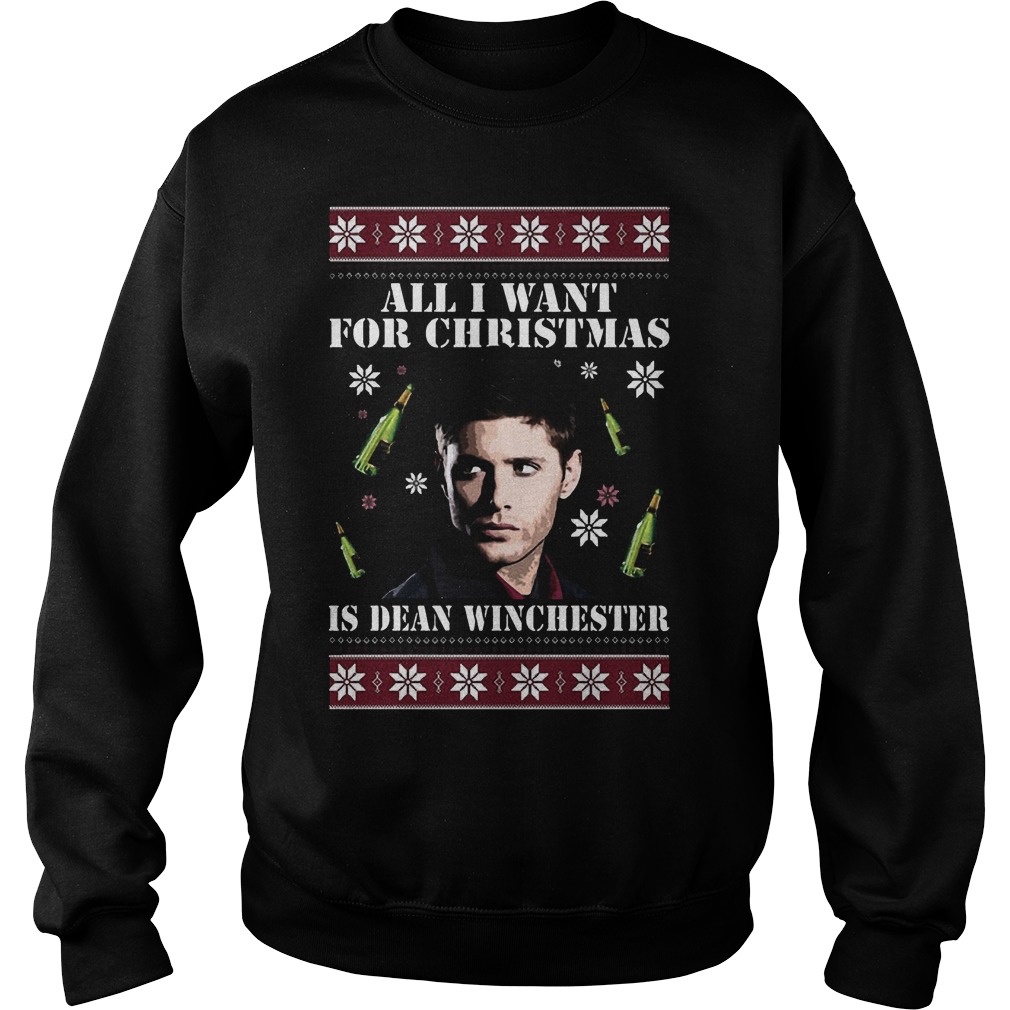 Want Christmas Dean Winchester Sweater