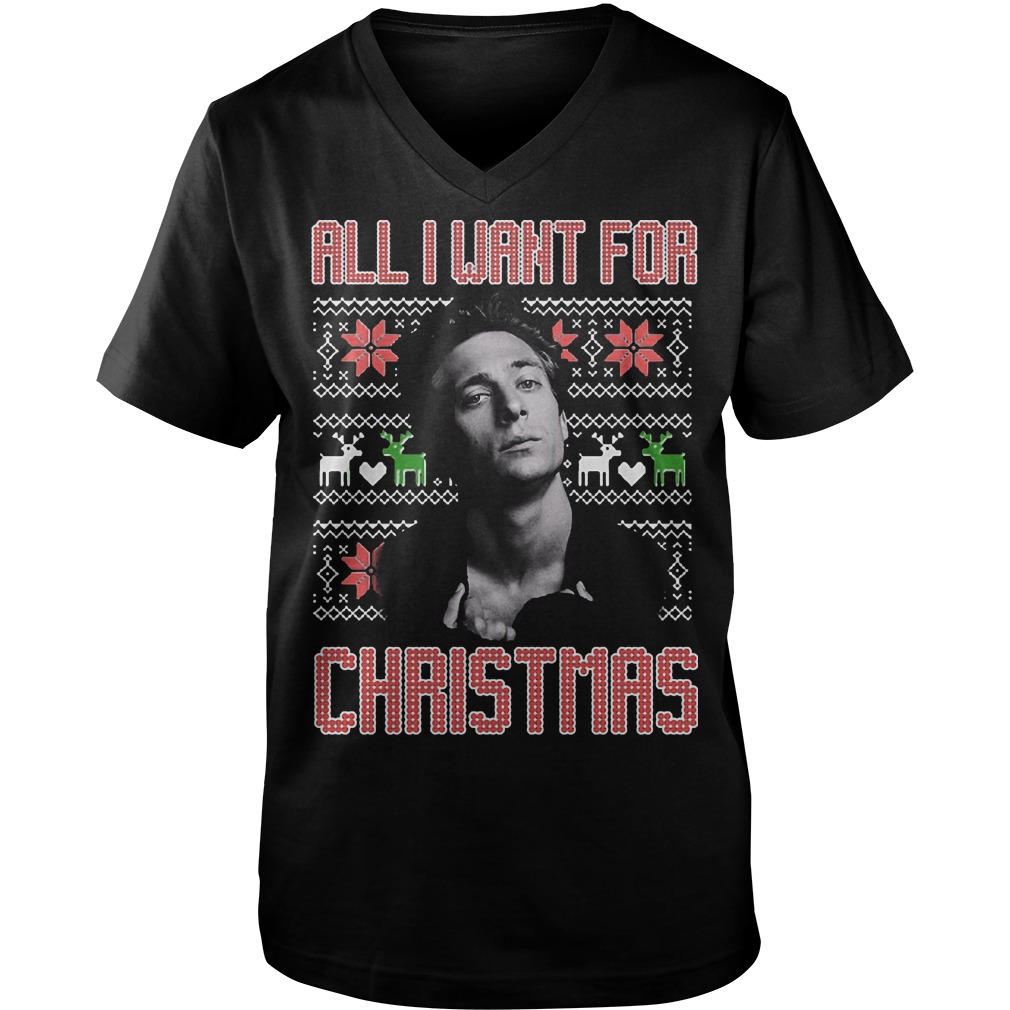 Want Christmas Shameless Guys V Neck
