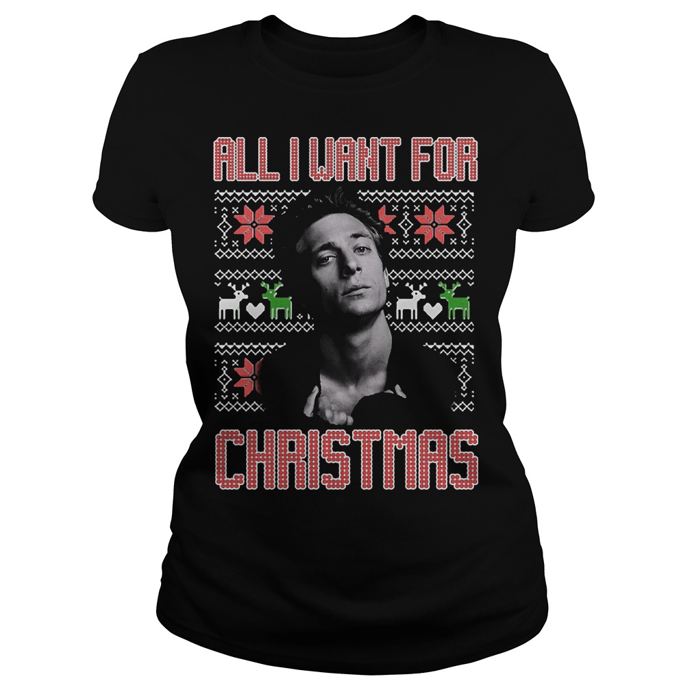 Want Christmas Shameless Ladies Tee
