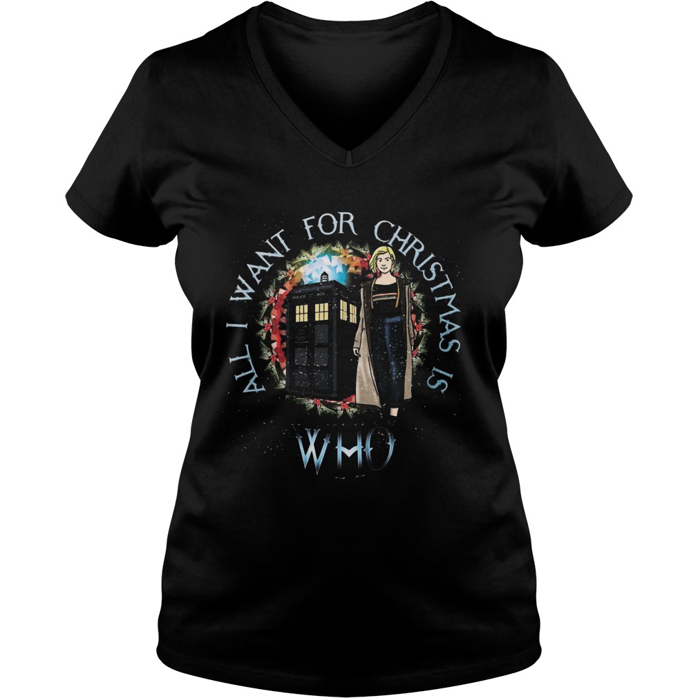 Want Christmas V Neck