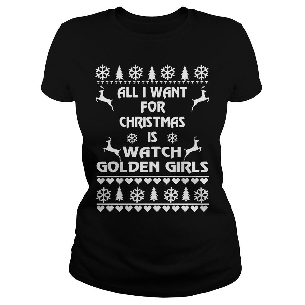 Want Christmas Watch Golden Girls Christmas Ladiestee